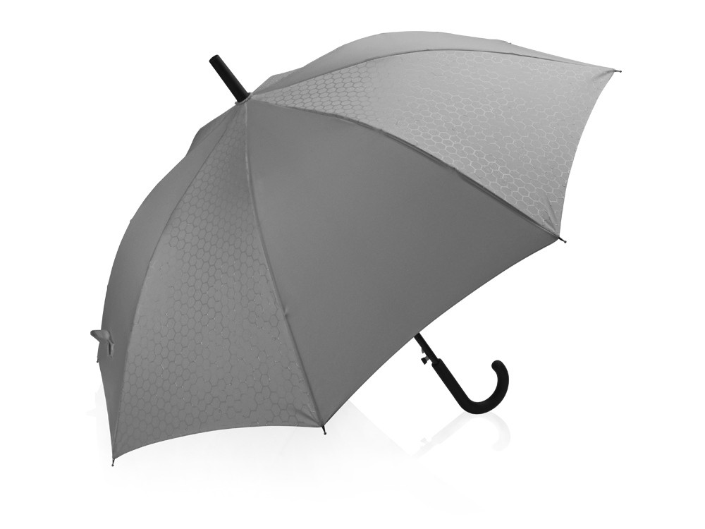 Зонт-трость полуавтомат Wetty с проявляющимся рисунком, серый - фото 4 - id-p224537284