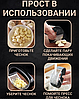 Чеснокодавилка Arc-Shaped с отбойником для мяса / Пресс для чеснока, орехов, ягод, фото 4