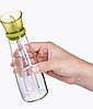 Бутылка - диспенсер стеклянная для масла с ситечком 500 мл. / Бутылка для ароматного масла, фото 2