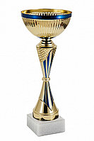 Кубок "Богатство" на мраморной подставке , высота 27 см, чаша 10 см арт. 304-290-120