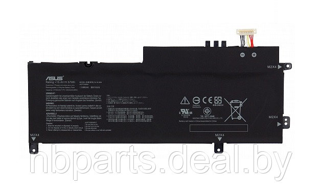 Аккумулятор (батарея) для ноутбука Asus ZenBook Flip15 UX562 15.4V 3700mAh C41N1809 - фото 1 - id-p224537686