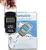 Электронные весы - кантер Portable Electronic Scale WH-A08 до 50 кг. / Карманные весы - безмен черные, фото 10
