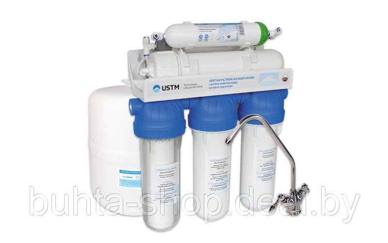 Система очистки воды обратного осмоса USTM, RO 6 12. WFU - фото 1 - id-p224540098