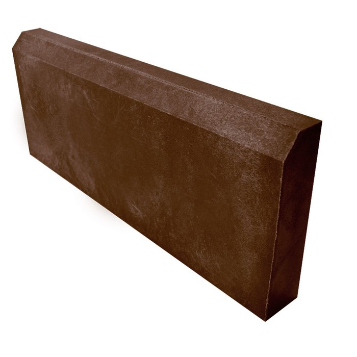Бордюр тротуарный, 50 × 5 × 20 см, коричневый, БТ-200 - фото 2 - id-p224540600