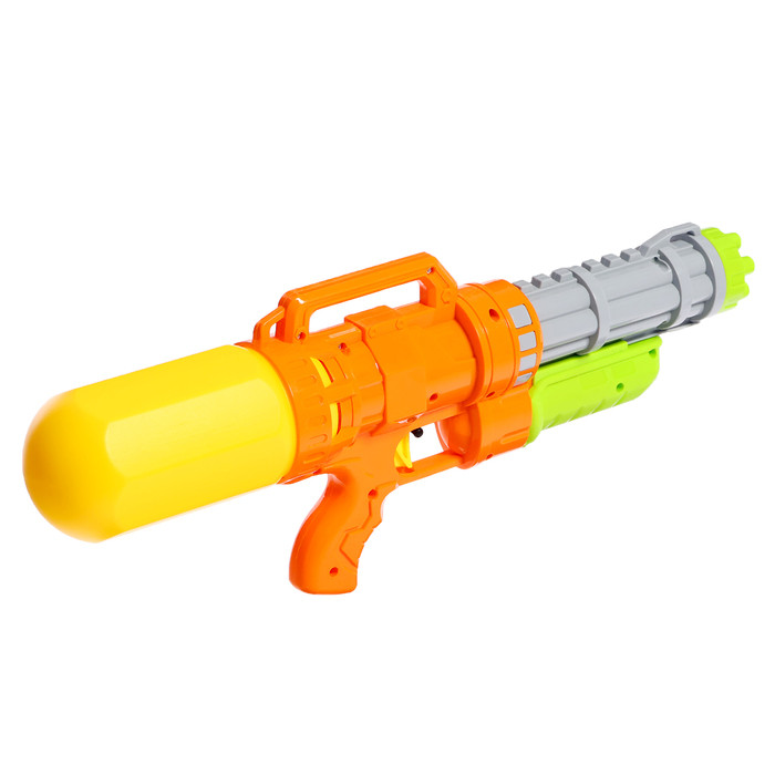 Водный пистолет "Энергетический разрушитель"; с накачкой; 40 см, цвет МИКС - фото 3 - id-p224540667