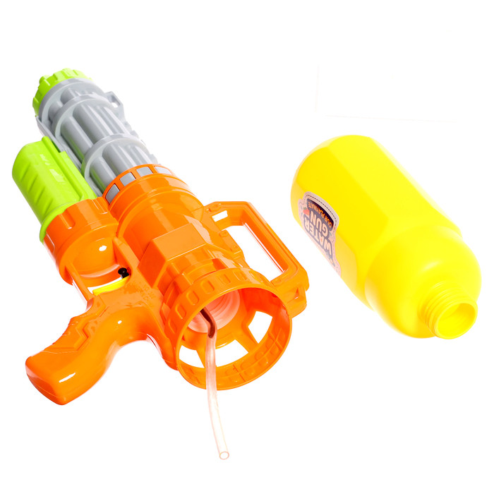 Водный пистолет "Энергетический разрушитель"; с накачкой; 40 см, цвет МИКС - фото 4 - id-p224540667