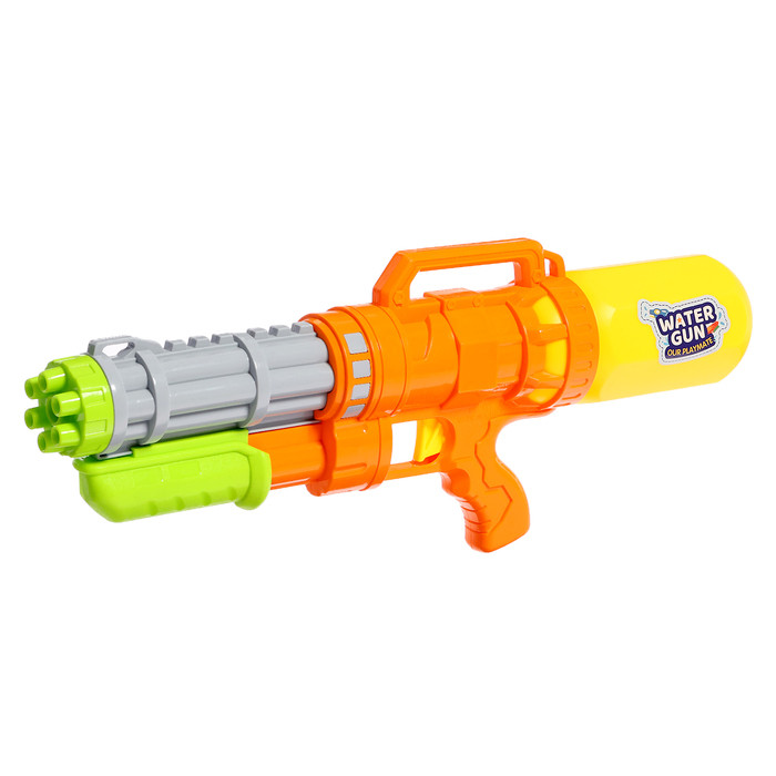 Водный пистолет "Энергетический разрушитель"; с накачкой; 40 см, цвет МИКС - фото 5 - id-p224540667
