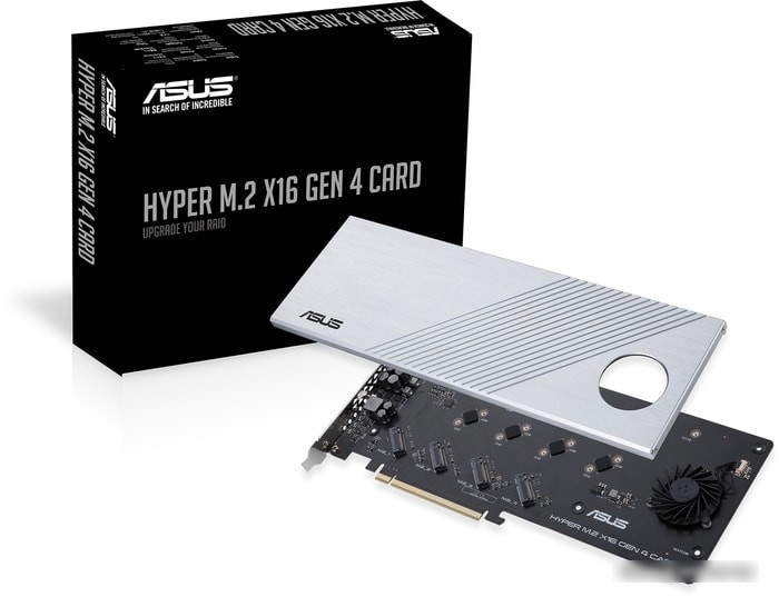 Планка ASUS Hyper M.2 X16 Gen 4 Card - фото 5 - id-p224540748