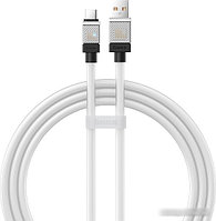 Кабель Baseus CoolPlay Series Fast Charging Cable 100W USB Type-A - USB Type-C (1 м, белый)