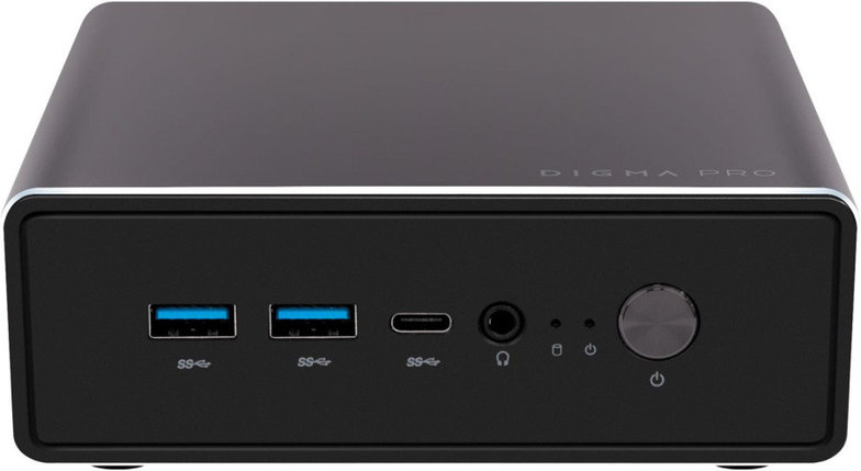 Неттоп Digma Pro Minimax U1 i3 1215U (1.2) 8Gb SSD256Gb UHDG noOS GbitEth WiFi BT 60W темно-серый/черный, фото 2