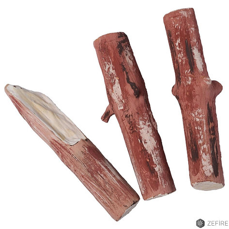 Керамические дрова сосна ветки, фото 2