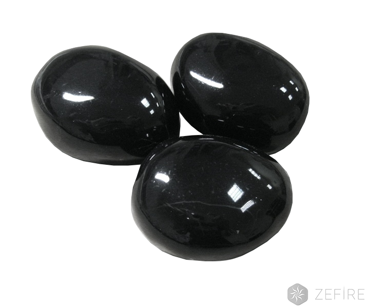 Декоративные керамические камни черные - фото 2 - id-p224542654
