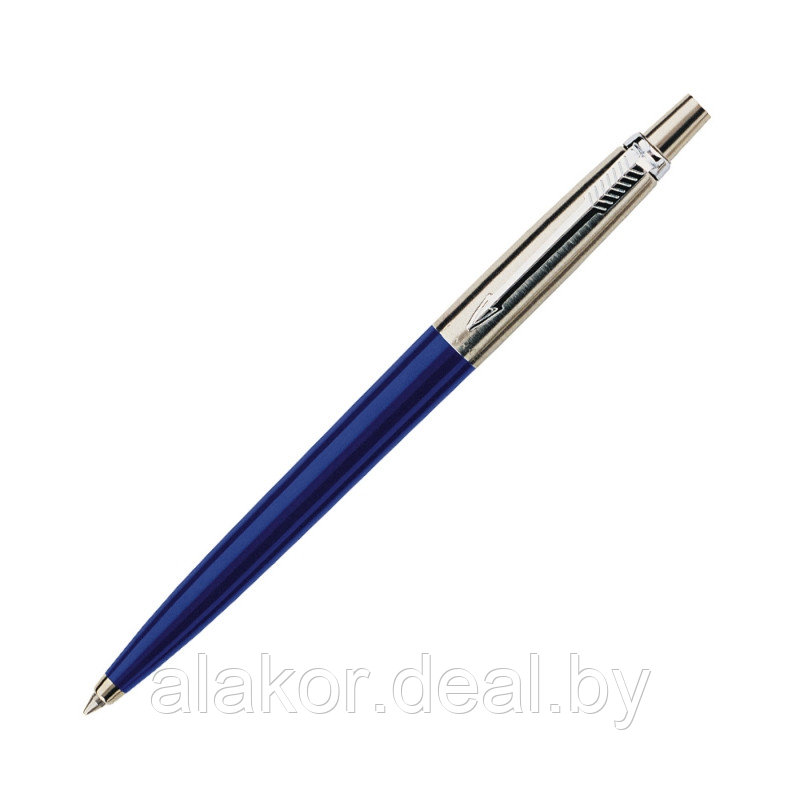 Ручка шариковая автоматическая Parker Jotter Originals Blue, 1мм, корпус синий пластик/легированная сталь - фото 1 - id-p224543327