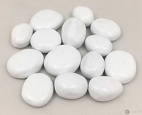 Декоративные керамические камни белые, фото 2
