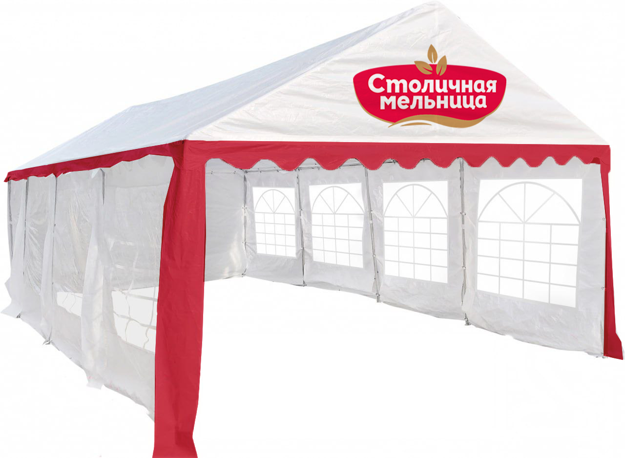 Брендированная торговая палатка - фото 2 - id-p224543402