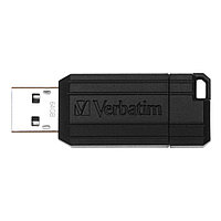 Карта памяти USB Flash "PinStripe Store 'n' Go", 64 гб, usb 2.0, черный