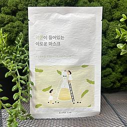 Питательная тканевая маска с чёрной соей Round Lab Soybean Nourishing Sheet Mask