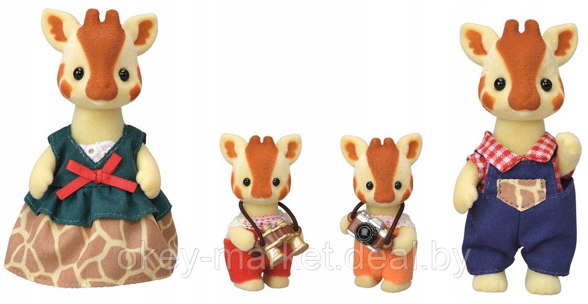 Игровой набор Sylvanian Families Семья Жирафов, 5639 - фото 5 - id-p224544831