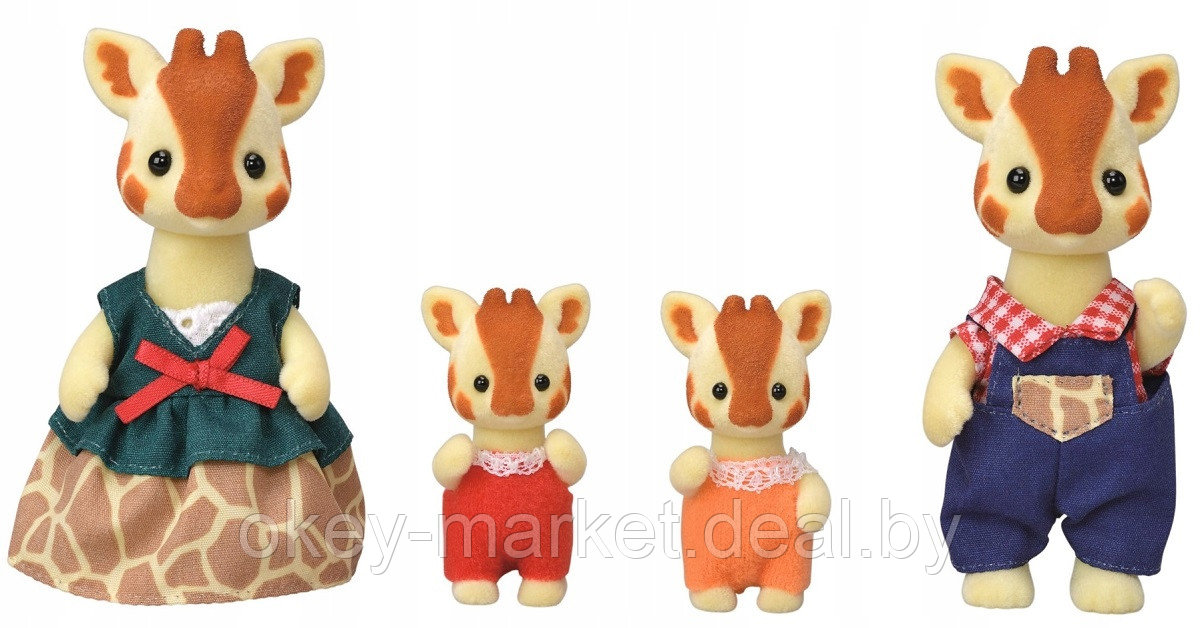 Игровой набор Sylvanian Families Семья Жирафов, 5639 - фото 6 - id-p224544831