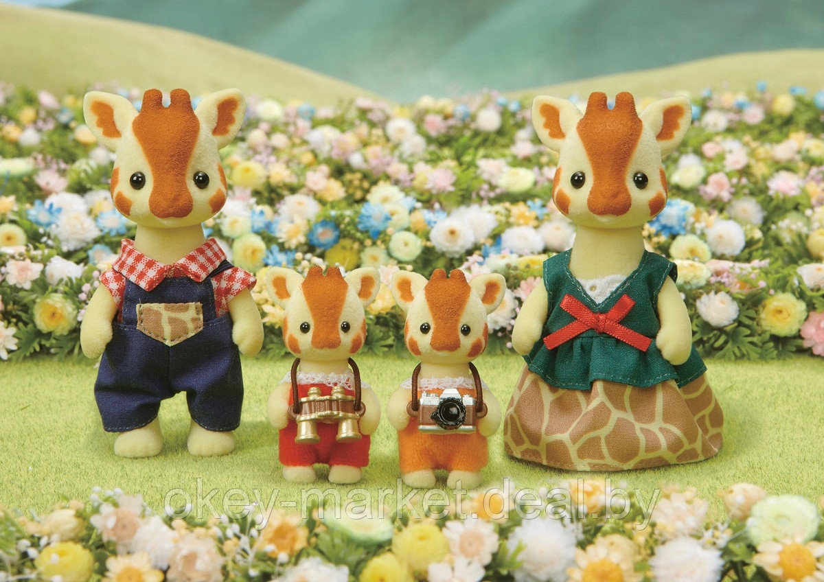 Игровой набор Sylvanian Families Семья Жирафов, 5639 - фото 4 - id-p224544831