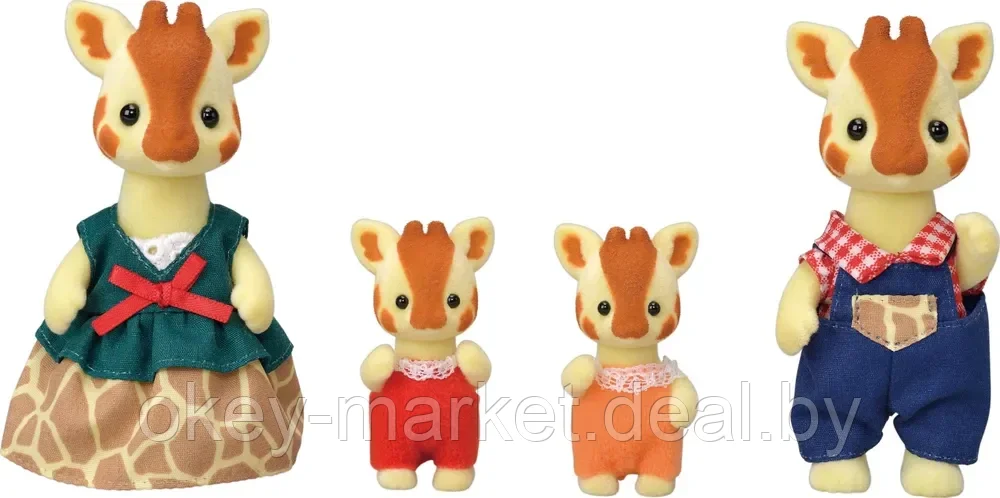 Игровой набор Sylvanian Families Семья Жирафов, 5639 - фото 10 - id-p224544831