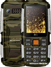 Мобильный телефон BQ-Mobile BQ-2430 Tank Power (камуфляж/серебристый)