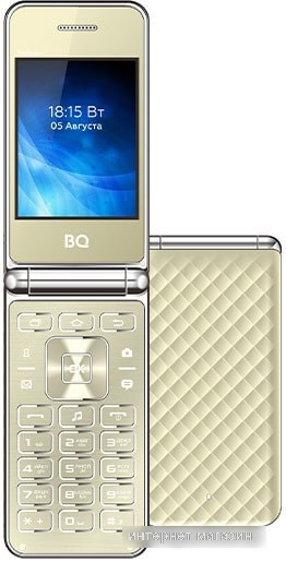 Мобильный телефон BQ-Mobile BQ-2840 Fantasy (золотистый) - фото 1 - id-p224544851