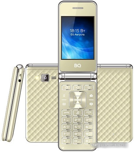 Мобильный телефон BQ-Mobile BQ-2840 Fantasy (золотистый) - фото 3 - id-p224544851