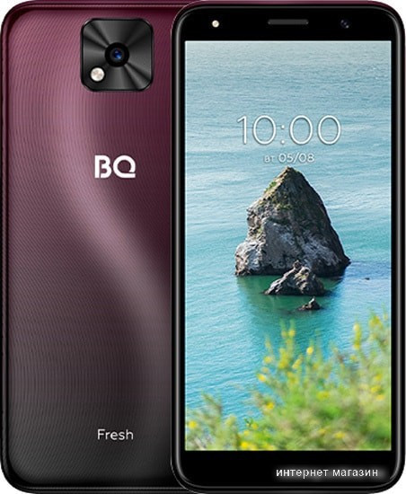 Смартфон BQ-Mobile BQ-5533G Fresh (темно-красный) - фото 1 - id-p224544874