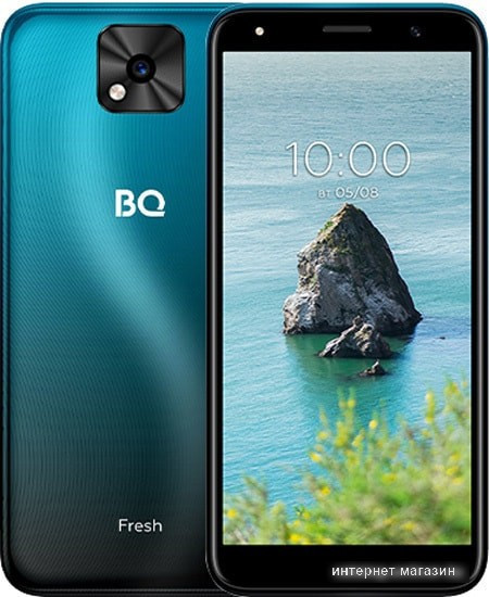 Смартфон BQ-Mobile BQ-5533G Fresh (бирюзово-голубой) - фото 1 - id-p224544875