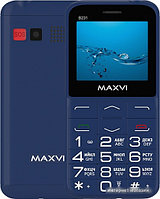 Кнопочный телефон Maxvi B231 (синий)