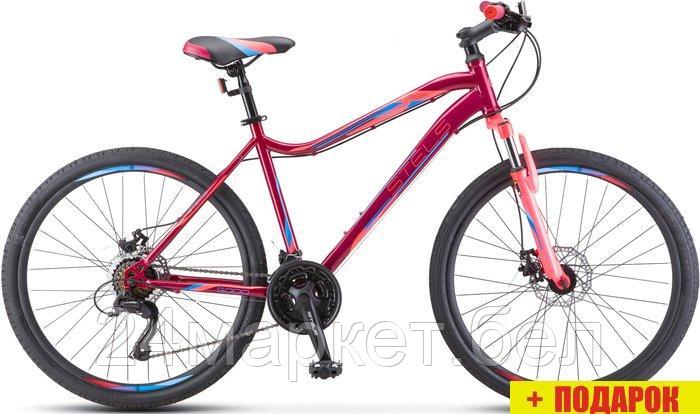 Велосипед Stels Miss 5000 MD 26 V020 р.16 2023 (вишневый/розовый)