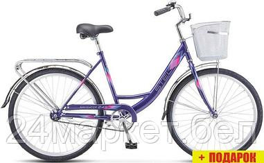 Велосипед Stels Navigator 245 C 26 Z010 2023 (фиолетовый)