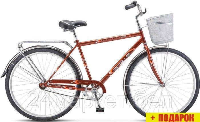 Велосипед Stels Navigator 300 Gent 28 Z010 2020 (бронзовый) - фото 1 - id-p224459711