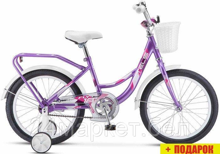 Детский велосипед Stels Flyte 18 Z011 2023 (сиреневый)