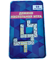 Настольная игра Домино в жестяной коробке (Арт. WGC085A). Компания Нескучные игры