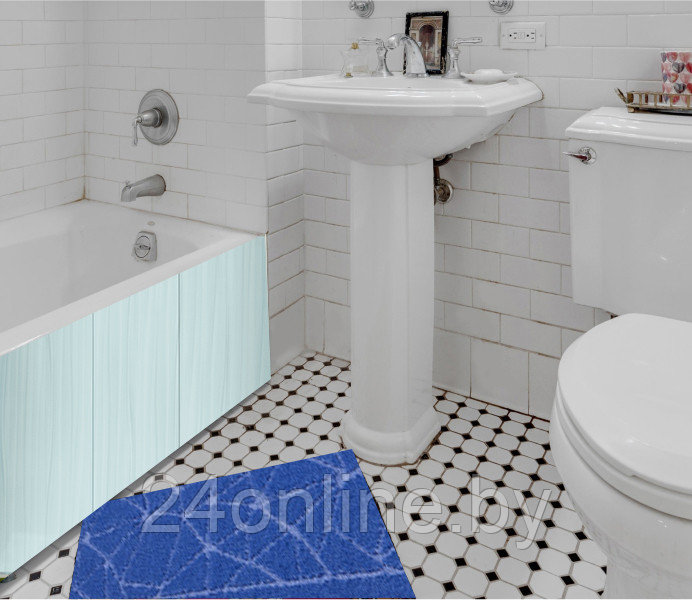 Экран под ванну Comfort Alumin Group Волна голубая 150 - фото 1 - id-p224546773