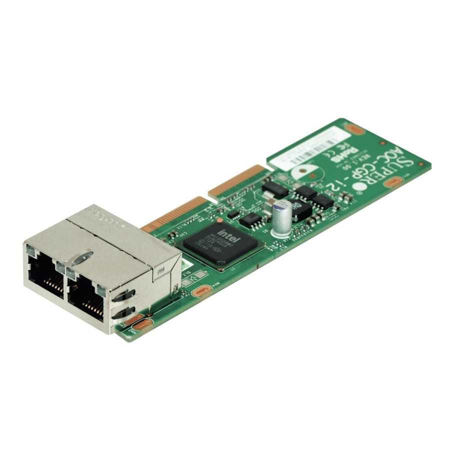 Supermicro AOM-CGP-I2M Intel i350 MicroLP 2-port Gigabit Ethernet Card - фото 1 - id-p224546486