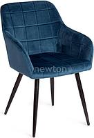 Стул с подлокотниками TetChair Beata mod. 8266 (синий G062-48/черный)