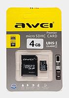 Карта памяти Awai 4GB microSDXC UHS-1