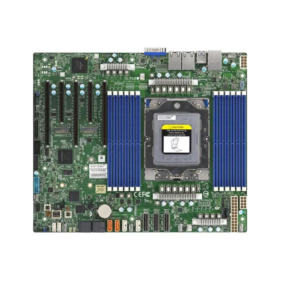 Материнская плата SuperMicro MBD-H13SSL-N-B AMD EPYC UP platform with socket SP5 CPU, SoC, 12x Bulk - фото 1 - id-p224547666