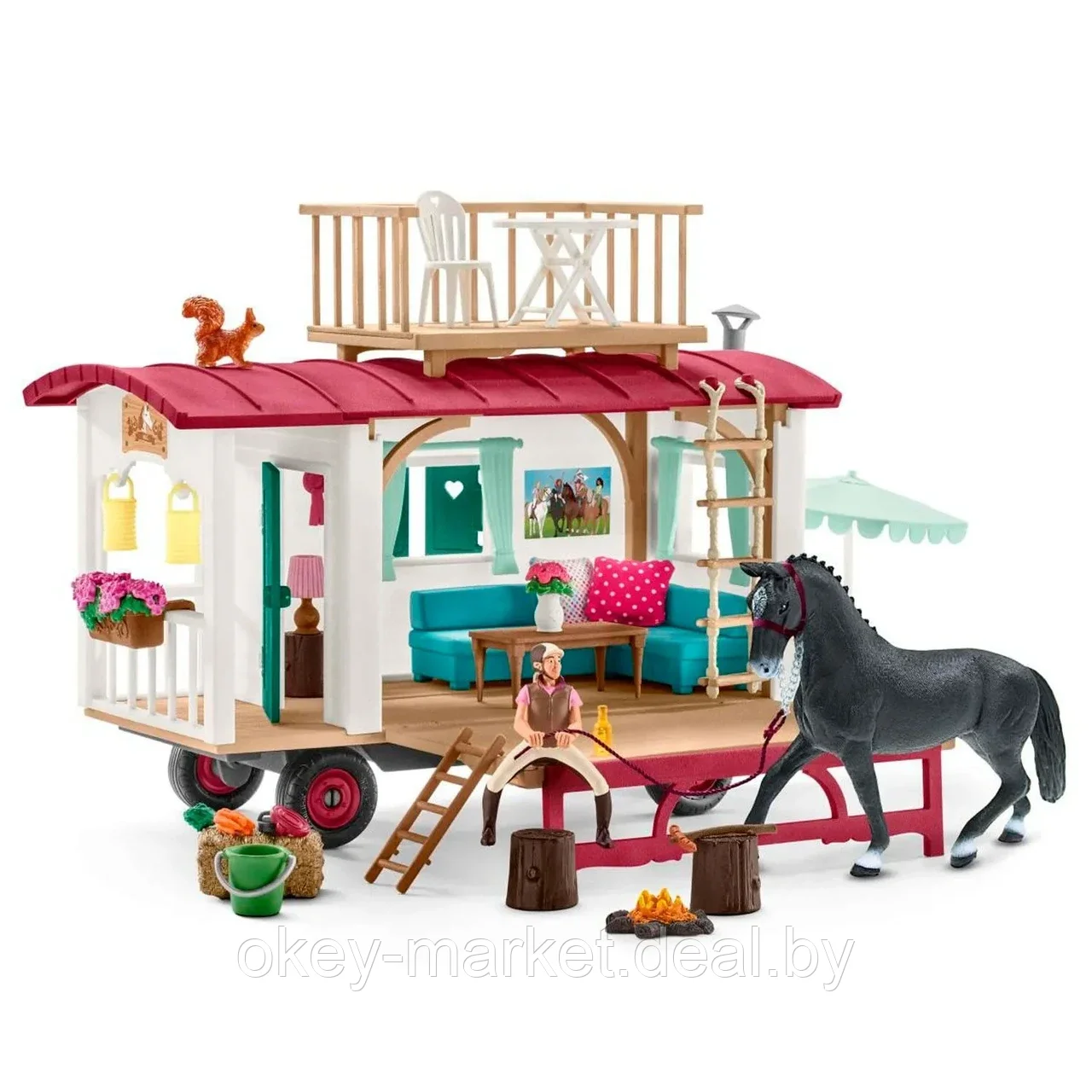 Игровой набор Schleich Фургон для секретных тренировок 72141 - фото 8 - id-p144486040