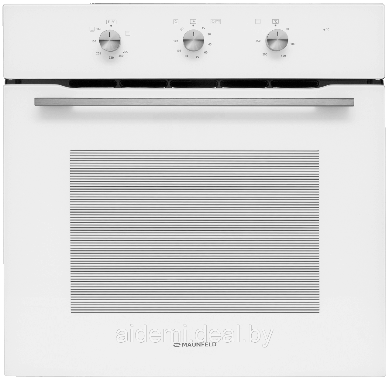 Шкаф духовой газовый с электрическим грилем MAUNFELD MOGS703W - фото 1 - id-p224548123