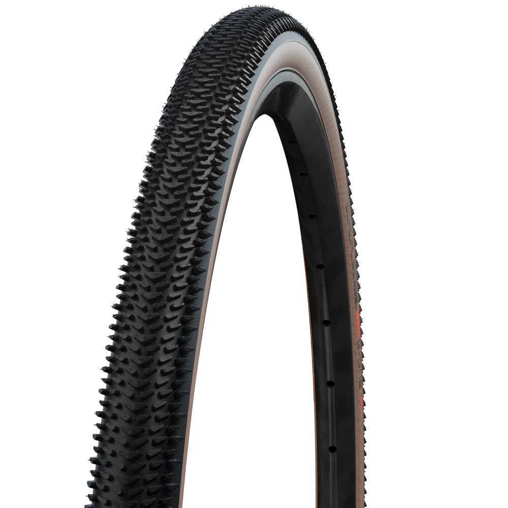 Покрышка Schwalbe, G-ONE R, 28x1,70 (45-622), Super Race, TLE, Transparent Sidewall, складная