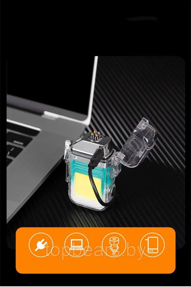 Электронная водонепроницаемая зажигалка с дисплеем питания и зарядкой-USB - фото 4 - id-p224549868