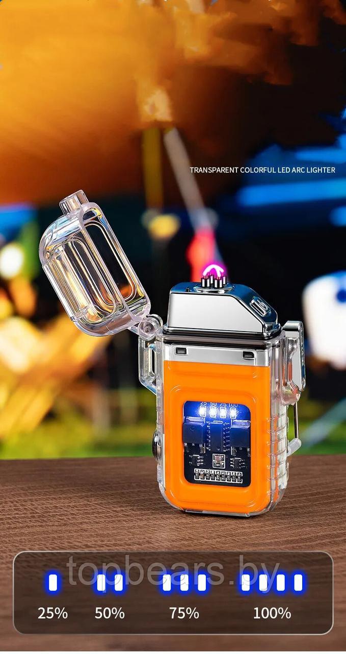 Электронная водонепроницаемая зажигалка с дисплеем питания и зарядкой-USB - фото 6 - id-p224549868
