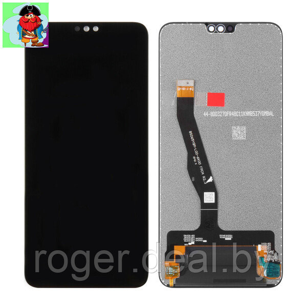 Экран для Huawei honor 9x lite с тачскрином, цвет: черный - фото 1 - id-p224550026