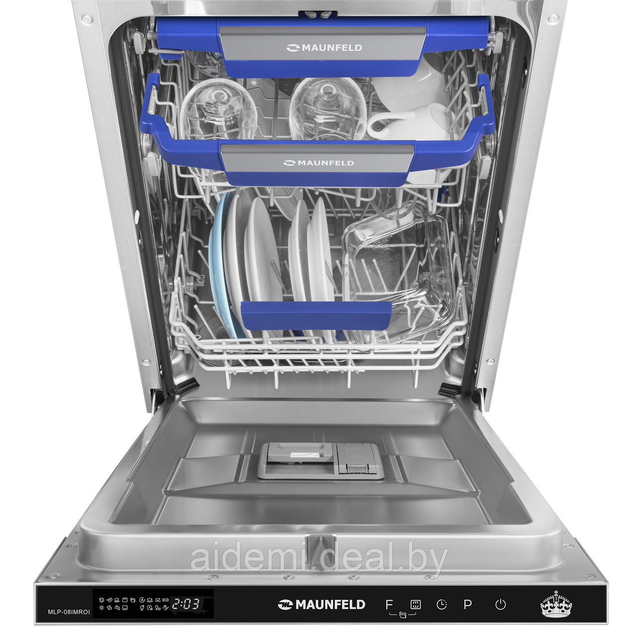 Посудомоечная машина c инвертором MAUNFELD MLP-08IMROI - фото 8 - id-p224548424