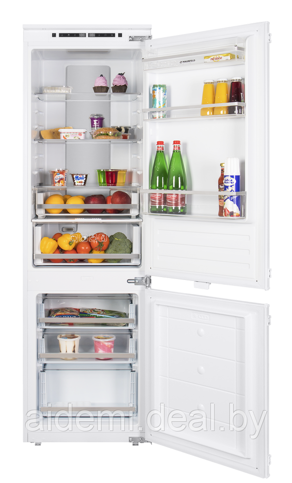 Холодильник встраиваемый MAUNFELD MBF177NFWH - фото 1 - id-p224548435