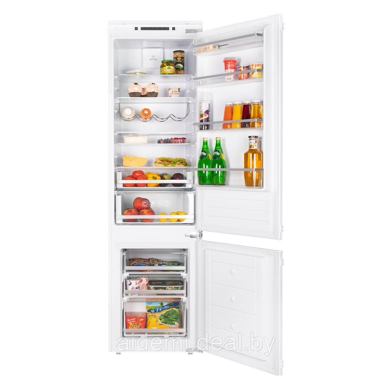 Холодильник встраиваемый MAUNFELD MBF193NFFW - фото 1 - id-p224548438